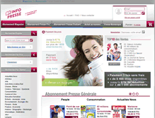 Tablet Screenshot of info-presse.fr